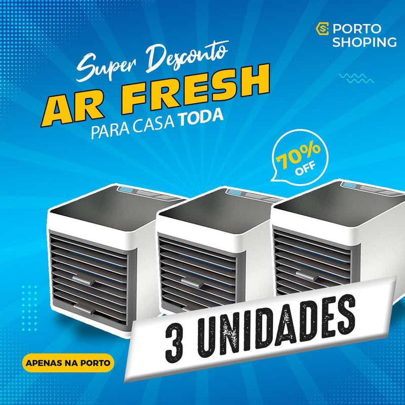 AR Fresh - Ar Condicionado Portátil com Frete Grátis