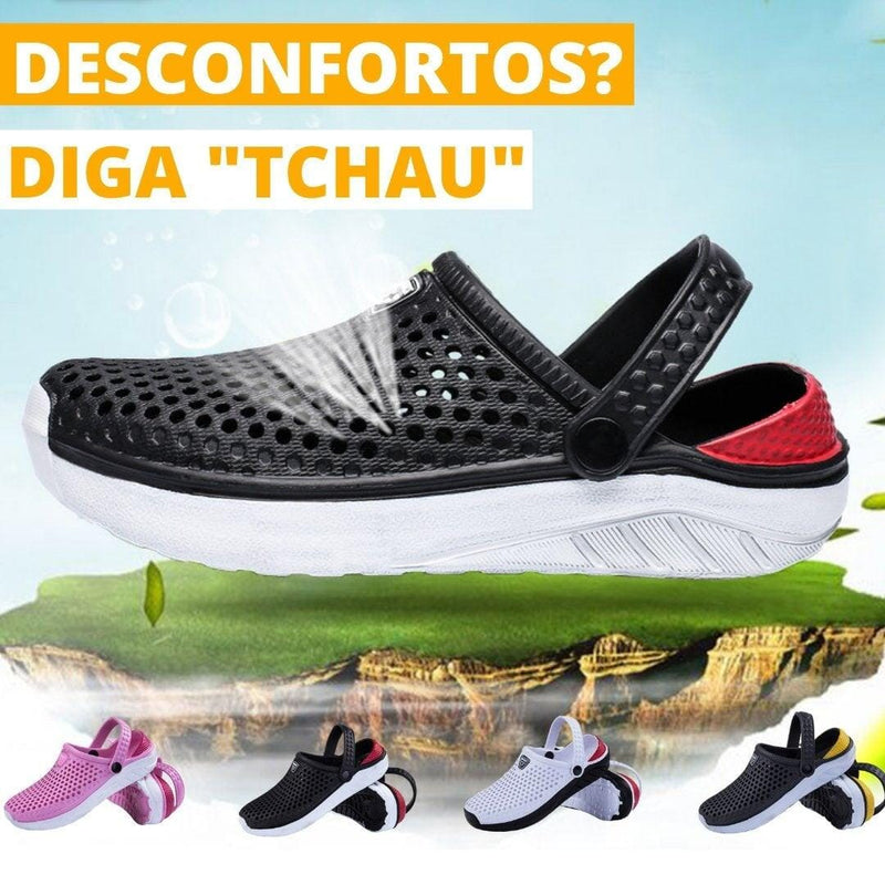 Crocs Ortopédico Confort Max™ - Dores nunca mais!