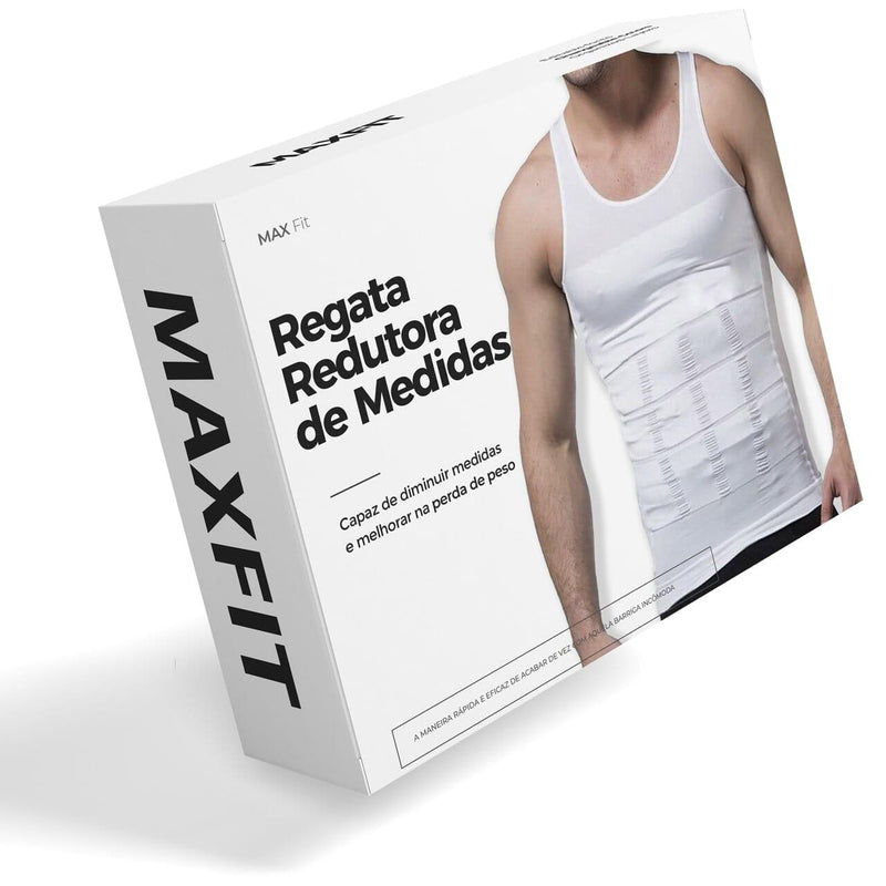 Regata MaxFit de Compressão e redução de medidas