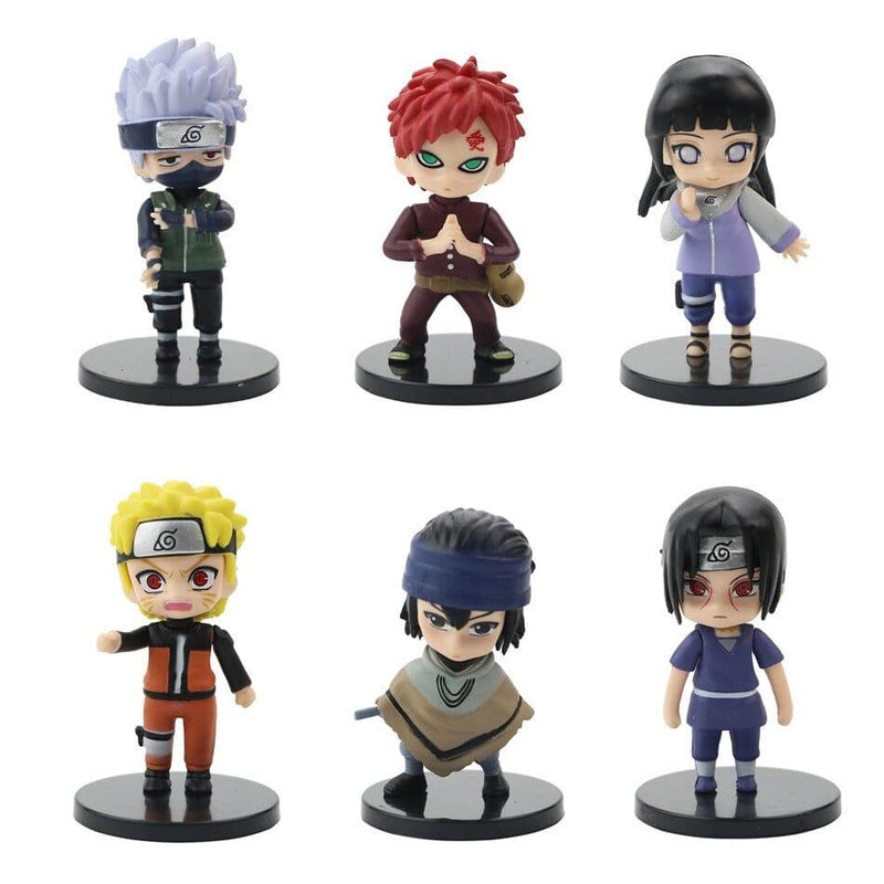 Set de 12 pçs Action Figure Naruto premium + Brinde Exclusivo da Série Naruto